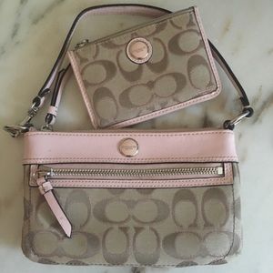 Coach Clutch/Wristlet and Wallet